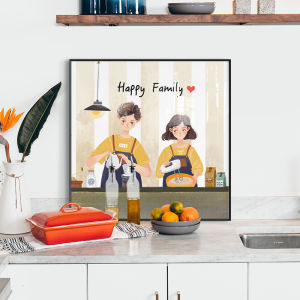 Nordic Style Modern Simple Restaurant Decoration Painting Kitchen Dining Table Artwork Core Wall Art Home Decor