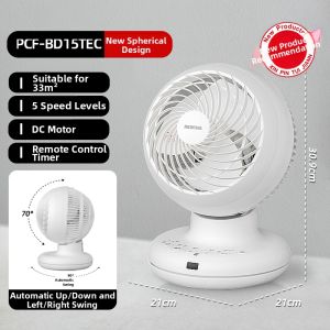 IRIS | Air Circulating Desktop Quiet Remote Control Electric Fan