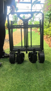 【SG】Foldable Camping Trolley Outdoor Picnic Wagon Mountainhiker Portable Tool Trolley