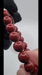 (SG Seller Ready Stocks) High Grade Cinnabar Bracelet 10mm+ 高级朱砂手链 10+毫米