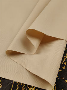 Thickened 600D Oxford Fabric Tent Canvas Outdoor Rain Umbrella Sunshade Waterproof Sun Protection Fabric in Beige Color