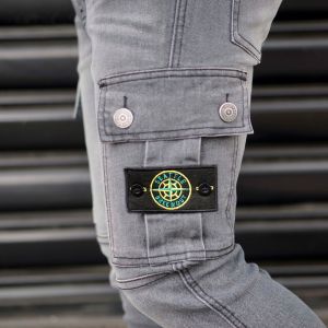 Celana Cargo Panjang Pria Grey Celana Jeans Pria Cargo Kekinian Ukuran Jumbo Celana Panjang Cargo Pria Slimfit Model Terbaru Celana Panjang Cargo Pria Skinny Premium