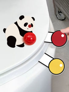 สีสันสดใส ที่เปิดฝาส้วม ตกแต่งบ้าน ดีไซน์น่ารัก ใช้งานง่าย ทนทาน อุปกรณ์เสริมที่สวยงามสำหรับบ้าน