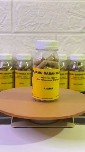 Obat Herbal Anemia Herbal - Pencegahan Anemia - Pengobatan Kurang Darah - Penambah Darah Herbal - Jamu Babah Kuya ASLI (KAPSUL)