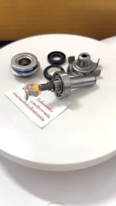 แกนใบพัดปั้มน้ำ ชุดใหญ่ PCX125 PCX150 CLICK125I CLICK150I แกนใบพัด+ซีลน้ำมัน+ใบพัดปั้มน้ำ+ซีลตัวใน ชุดซ่อมปั๊มน้ำชุดใหญ่