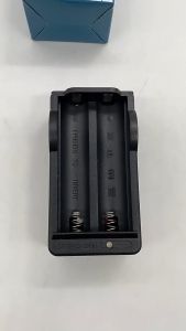 Dual-slot Battery Charger 18650 Charger Charging Box Auto-Stop Charging with LED Indicator Professional Charger