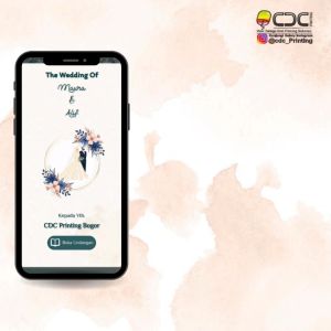 UNDANGAN PERNIKAHAN DIGITAL WEBSITE CANTIK ELEGAN DAN UNIK