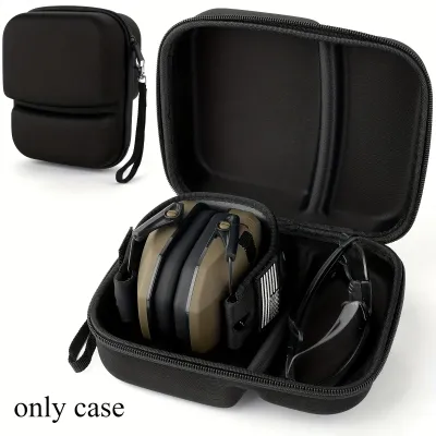 Tactical Headphone Case For Walkers Razor Slim Electronic Earmuffs Storage for Howard Leight for PROHEAR 016 Ear Protection
