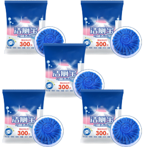1/3/5PCS Toilet Bowl Cleaner Tablets Automatic Toilet Tank Cleaners for Deodorizing & Descaling Long-Lasting Against Tough