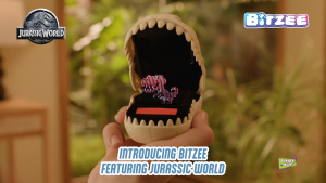 Máy Chơi Game AI nuôi thú ảo 3D khủng long có thể kết nối chiến đấu Bitzee Jurassic World 2184 1