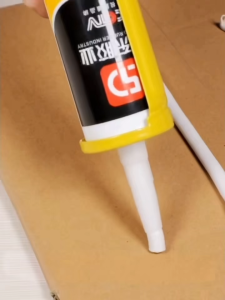 HaoMei HIGH QUALITY Silicone Sealant Color Sealant Strong Adhesion