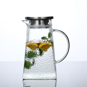 Heat Resistant Glass Tea and Juice Maker Water Pitcher Set