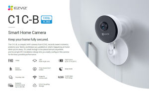 Kamera CCTV EZVIZ C1C-B 1080p Full HD WiFi Security