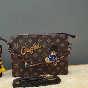 DAB05 Realpic & Video Tas Selempang Wanita Import Slingbag Cewek Impor Kulit PU
