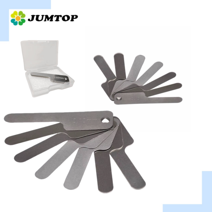Ipr Ruler Dental IPR Gauge Kit Stainless Steel Interproximal Reduction Strips and ...