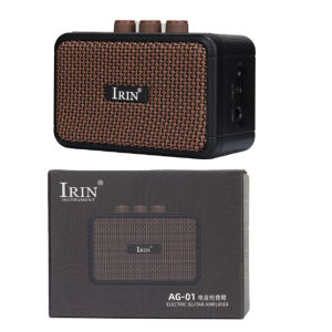 IRIN | Loa Bluetooth Guitar Điện IRIN AG-01 5W Mini Amp Kèm Cáp Và Dây Đeo - Bộ Khuếch Đại Nhạc Cụ Bằng Kim Loại Dùng Để Luyện Tập