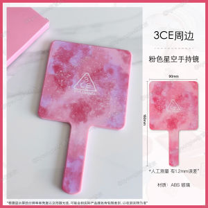 Portable Travel Cosmetic Bag Pink Lotus Color Storage Organizer Single Shoulder Bag for Makeup Tools by 3CE Beauty Brand