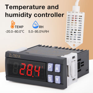 ZL-7801A Incubation Temperature and Humidity Controller Microcomputer Digital Thermometer Hygrometer Incubator Temp Monitor