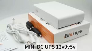 AVIDUS V380 PRO Compact 10400mAh Mini UPS Battery Backup for Smart Home Security Systems Multi-Output 5V/9V/12V 12-Hour Power Supply