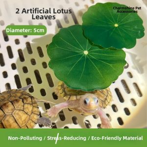 CHONGXIAOSHUAI | Realistic Lotus Leaf Pond Decor Floatation Plant