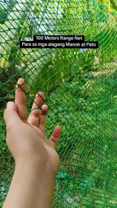 Chicken net 1.5 inch x9ftx100 meters -Promo Net/Range Net/Chicken Net/Poultry Net/Fishing Net with Free rope