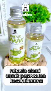 Arabina Minyak Jarak 100% Castor Oil Original Perawatan Rambut Dan Kulit