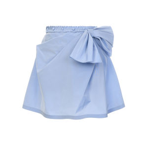 Elegant Rococo Floral Bow Skirt