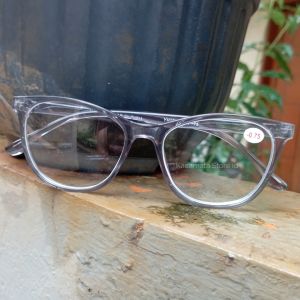 Kacamata Minus Rabun Jauh Cat Eye Horn Untuk Pria dan Wanita
