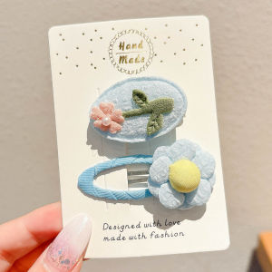 NING ZHOU | Colorful Tulip Hair Clip For Baby Girls