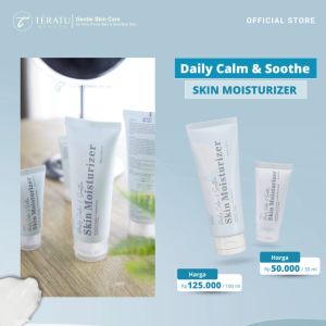 [MINI SIZE] TERATU BEAUTY Daily Calm & Soothe Skin Moisturizer (Starterpack) - 5 ml (Melembabkan & Memperkuat Skin Barrier Kulit Kering Iritasi Eksim Dermatitis Rosacea)