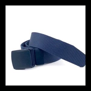 Thắt lưng nam dây lưng vải dù nắp nhựa gập thời trang NQT01