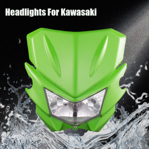 For Kawasaki KX250F KX250 450 KX450F KX KLX 450R 110-50112V 35W H4 Motocross Enduro Motorcycle Head Light Headlight Headlamp