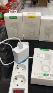 Charger hp OC import Super Vooc 80 Watt tipe c dan mikro foresta7 grosir