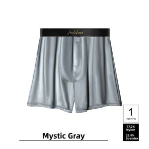 OUYE | Luxury Ice Silk Smooth Satin Mens Loose Underwear
