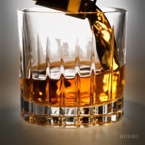 Vertical Streak Whiskey Glasses - Box of 6 / 300ml / whisky glassware / old fashioned [Made For Drinkers]