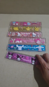 PENGGARIS / GARISAN / RULER 20cm QUICKSAND RULER MOTIF SANRIO