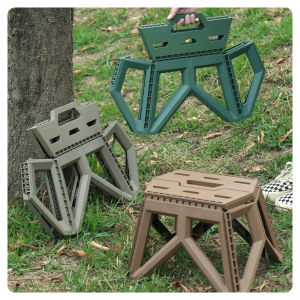 Mimorer Travel Small Stool Outdoor Fishing Folding Stool Portable