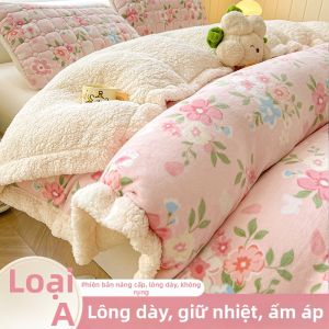 Deesse | Bộ Chăn Ga Bông Flannel Đơn và Đôi
