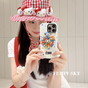 Yumin Sky iPhone 16 pro Max Phone Case Cute Monster Design Magnetic Absorption Female Version Anti-Fall Plush Material Stand Included