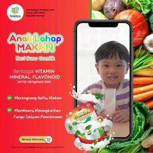 [ PAKET 3 BOX GOMILK GRATIS MADU ] [ BISA COD + GARANSI ] GOMILK Susu Kambing Etawa Plus Herbal Penambah Nafsu Makan Anak Penambah Berat Badan Anak dan Untuk Menjaga Daya tahan Tubuh