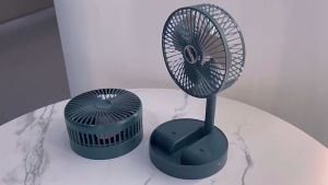 FS021 Multifunctional Dormitory Office Portable Folding USB Charging 3-Speed Adjustable Mini Desktop Fan