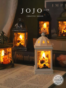 Đèn Lồng Halloween LED Cầm Tay Tròn Phong Cách Hiện Đại Đơn Giản Đèn Trang Trí Cho Không Gian Đa Năng Của Mr. Grocery