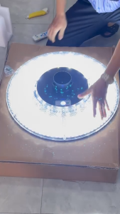 Đèn năng lượng UFO 500W Cảm biến chuyển động 3 chế độ ánh sáng
