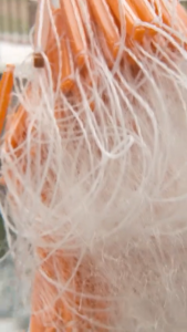 [COD]Fish Net Nylon Floating Sticky Net Fish Lambat Fishing Net1-3 Layers with Durable Pull Cord