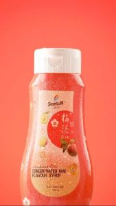 ไซรัปหญ้าหวานสูตร KETO กลิ่นบ๊วย ตราสีสรร ขนาด 320 ml.