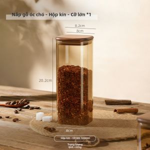 Lọ Kính Chứa Thực Phẩm Bịt Kín Dưới Áp Suất