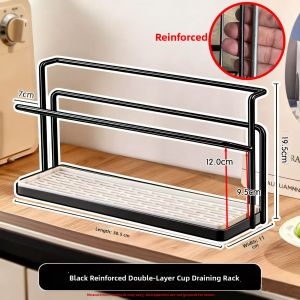 DOOPO | Cup Drying Rack Table Top Cup Organizer