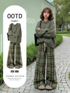 YINGKETUO | Vintage Knitted Sweater Suit Elegant Slimming Two-Piece