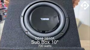 ส่งไว ⭐️แบรนด์แท้⭐️DS18 รุ่น SB10A ตู้ซับสำเร็จรูปแบบสี่เหลี่ยมบาง10 นิ้ว เบสหนักแรง พร้อมแอมป์ในตัว กำลังขับสูงสุด 700 วัตต์ ติดตั้งง่าย