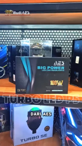 AES H4 H11 HB3 AES BIG POWER 100 WATT TURBO P5 LED CAR HEADLIGHT ORIGINAL PREMIUM